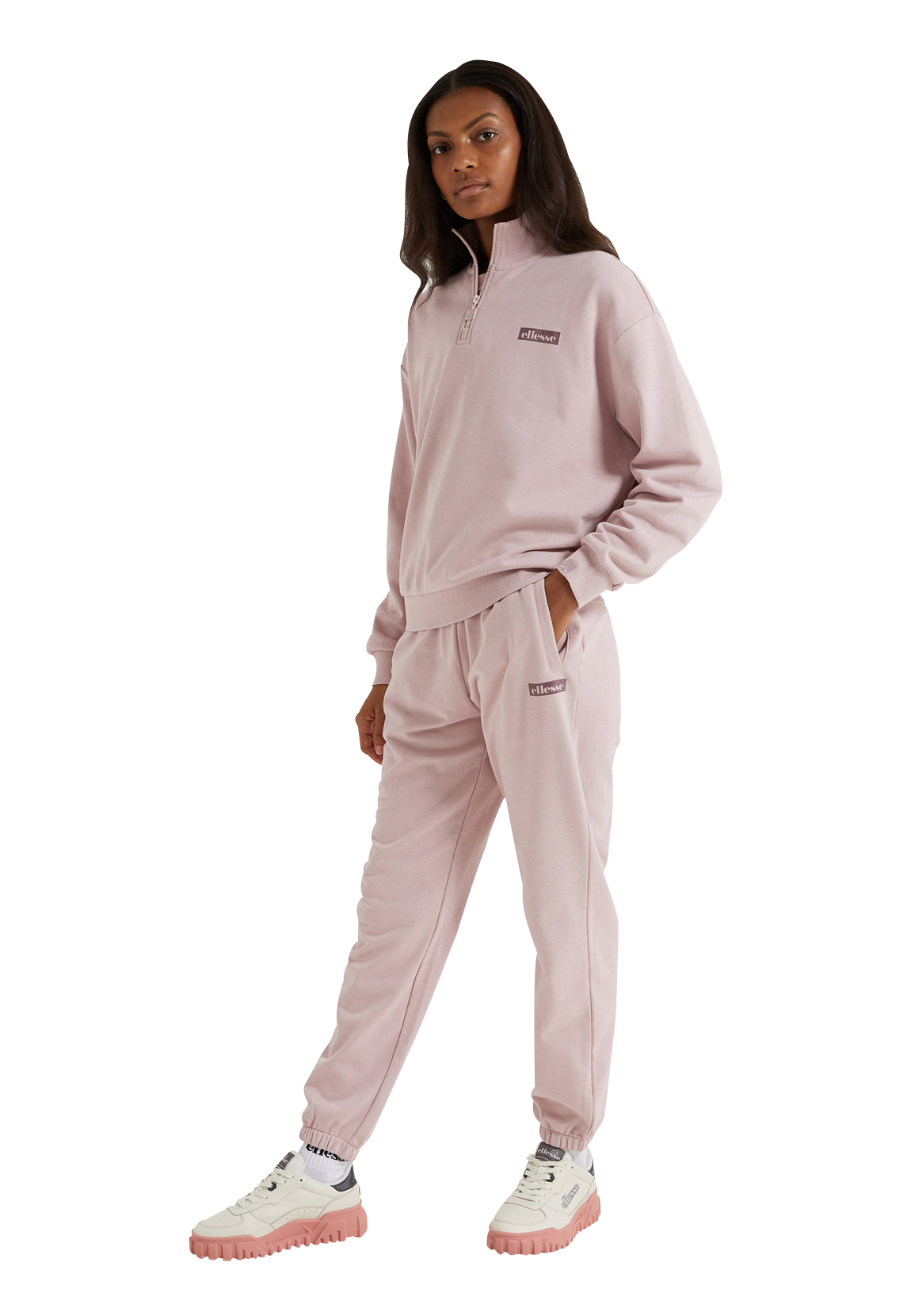 Ellesse Damen Trainingsanzug NOVU JOG SUIT Light Pink Rosa günstig online kaufen