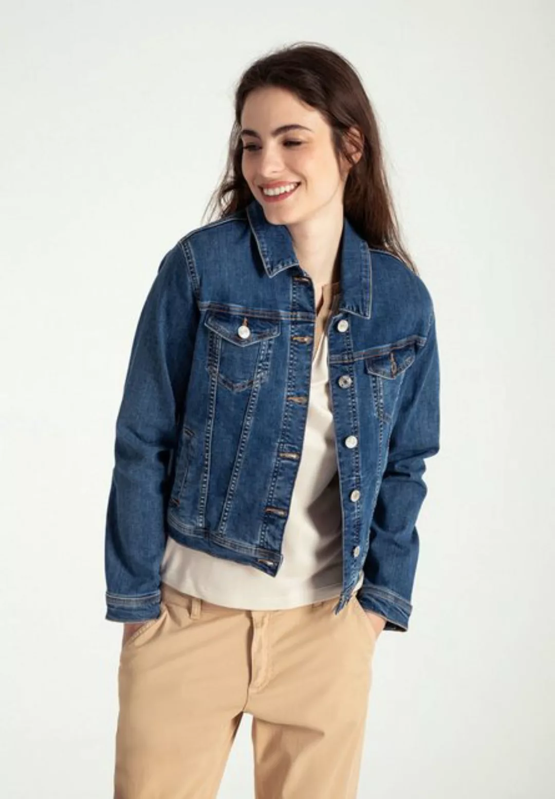 Jeansjacke, blue denim, Frühjahrs-Kollektion günstig online kaufen