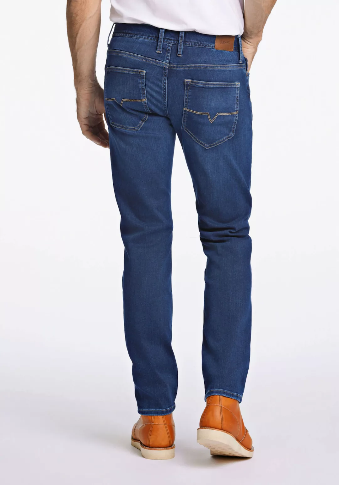 BISON 5-Pocket-Jeans "BISON Jeans" günstig online kaufen