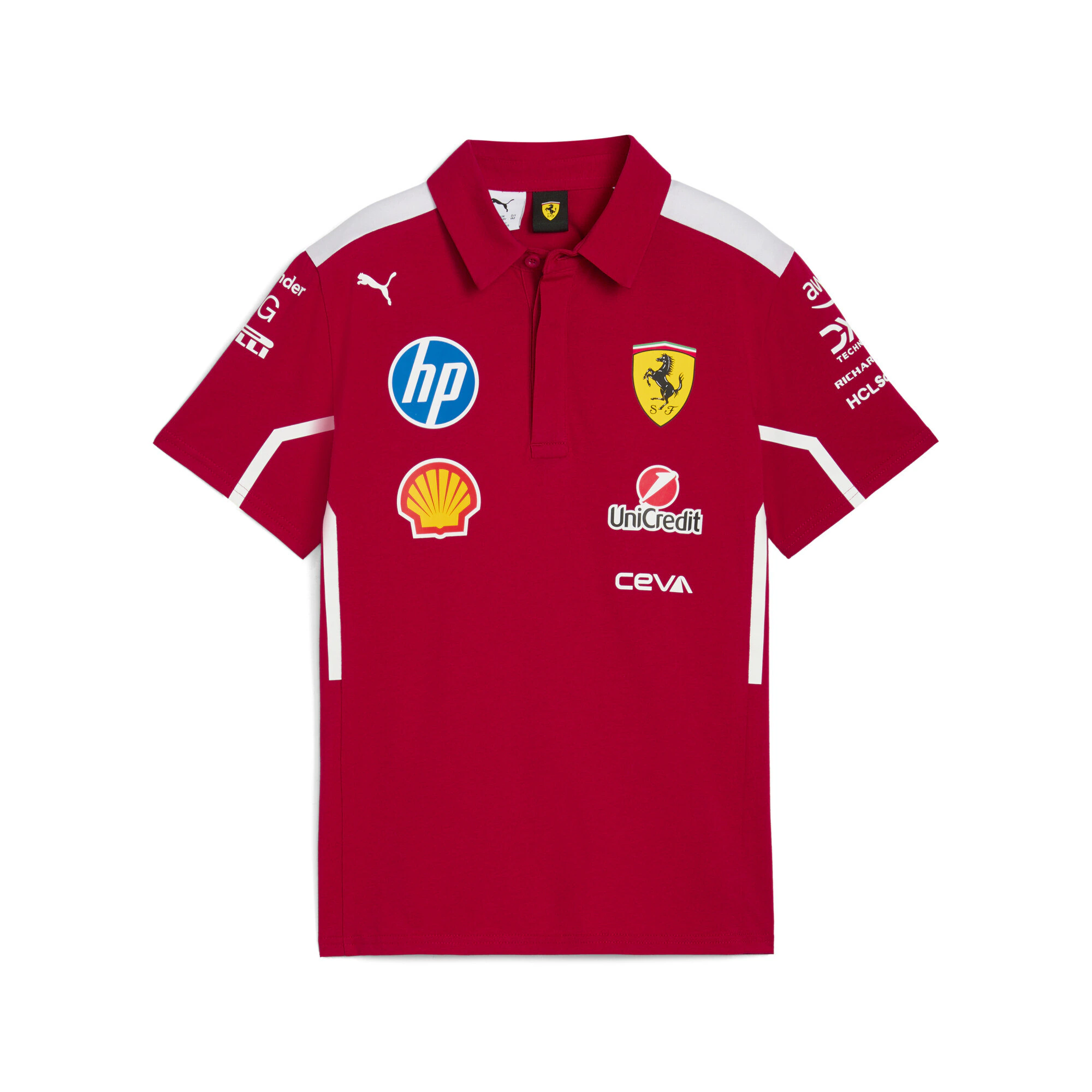 PUMA Poloshirt "Scuderia Ferrari HP 2025 Team Polo Jugendliche" günstig online kaufen