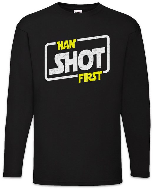 Urban Backwoods Langarmshirt Han Shot First Langarm T-Shirt Solo X Red Star günstig online kaufen