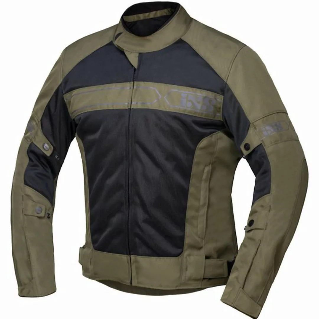 IXS Motorradjacke iXS Classic Evo-Air Meshjacke olive / schwarz günstig online kaufen