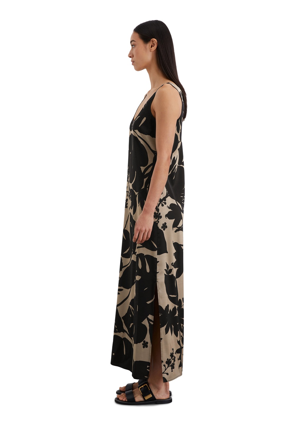 Marc OPolo Druckkleid "aus bedrucktem Viskose-Stretch" günstig online kaufen