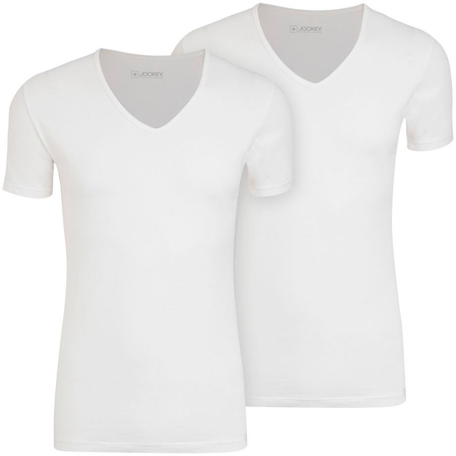 Jockey Unterziehshirt "Cotton +", (2er Pack), in lockerer Passform günstig online kaufen