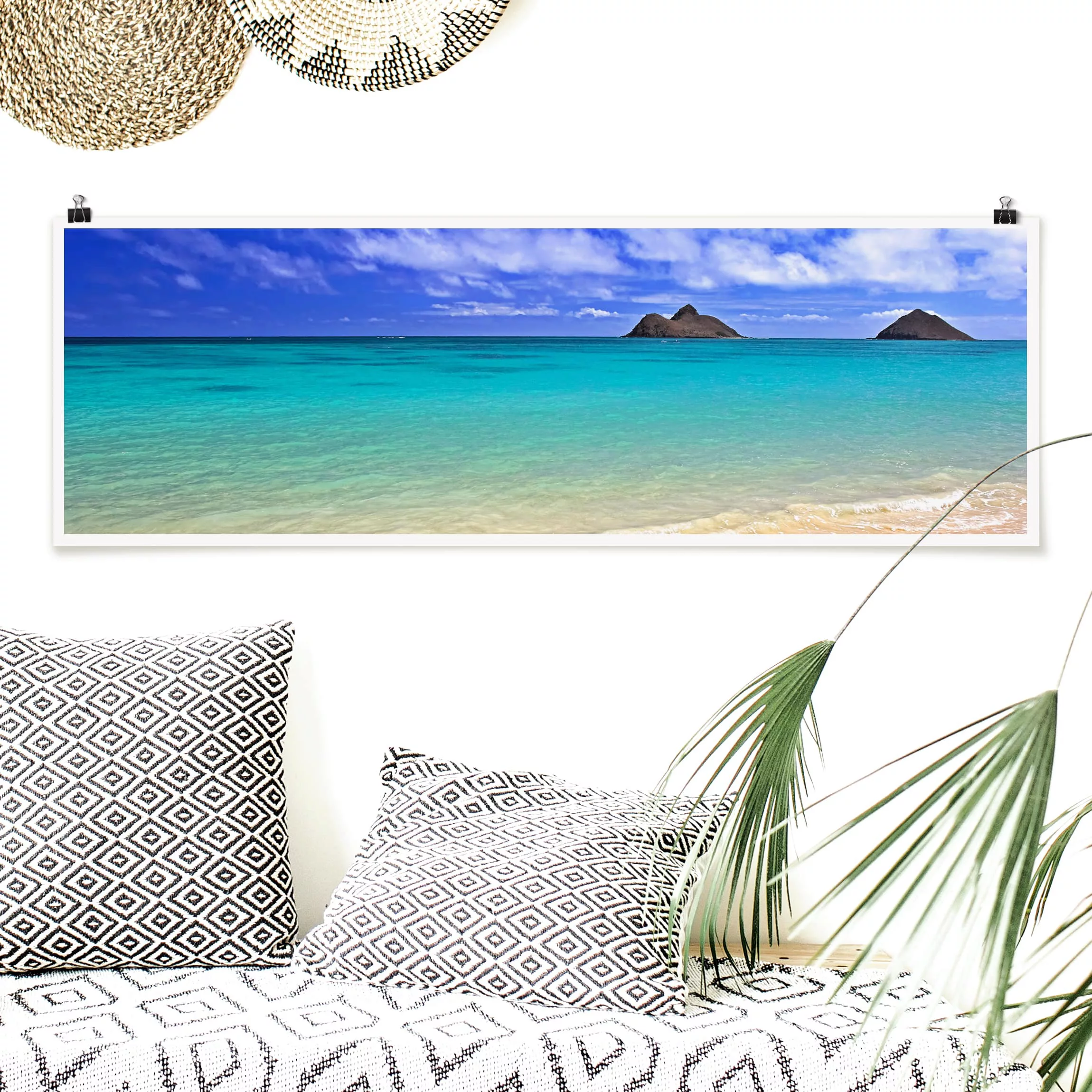 Panorama Poster Strand Paradise Beach günstig online kaufen