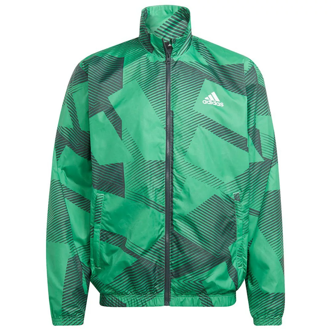 Adidas Si Gfx Tt Sweatshirt XS Multicolor / Vivid Green / Carbon günstig online kaufen