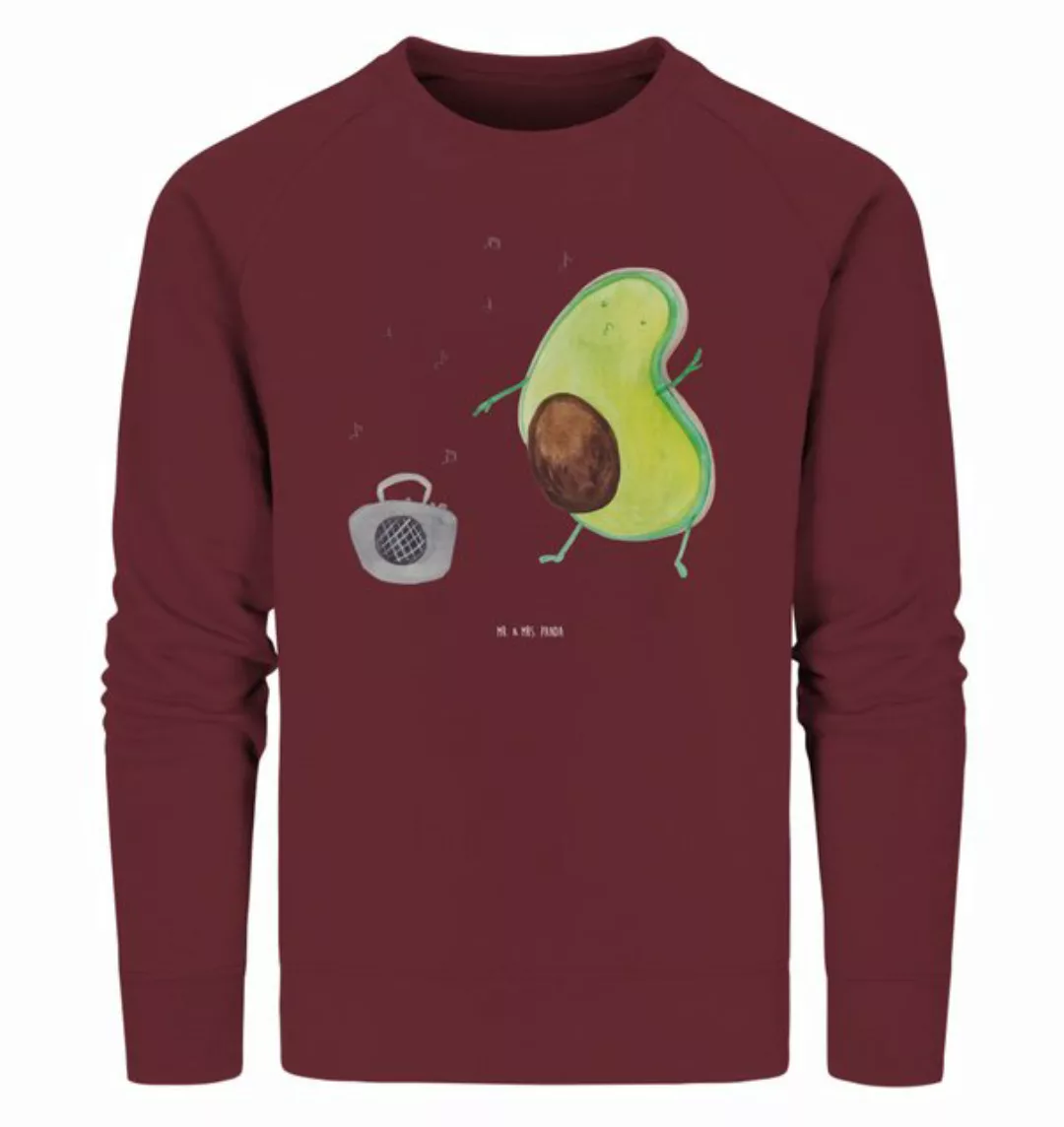 Mr. & Mrs. Panda Longpullover Größe XS Avocado Tanzen - Burgundy - Geschenk günstig online kaufen