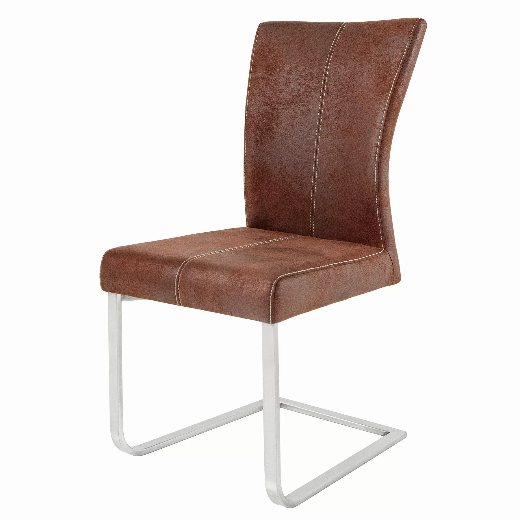 riess-ambiente Freischwinger SAMSON dark coffee / günstig online kaufen