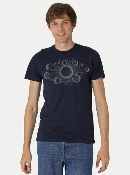 Bio-herren-t-shirt Sonnensystem günstig online kaufen