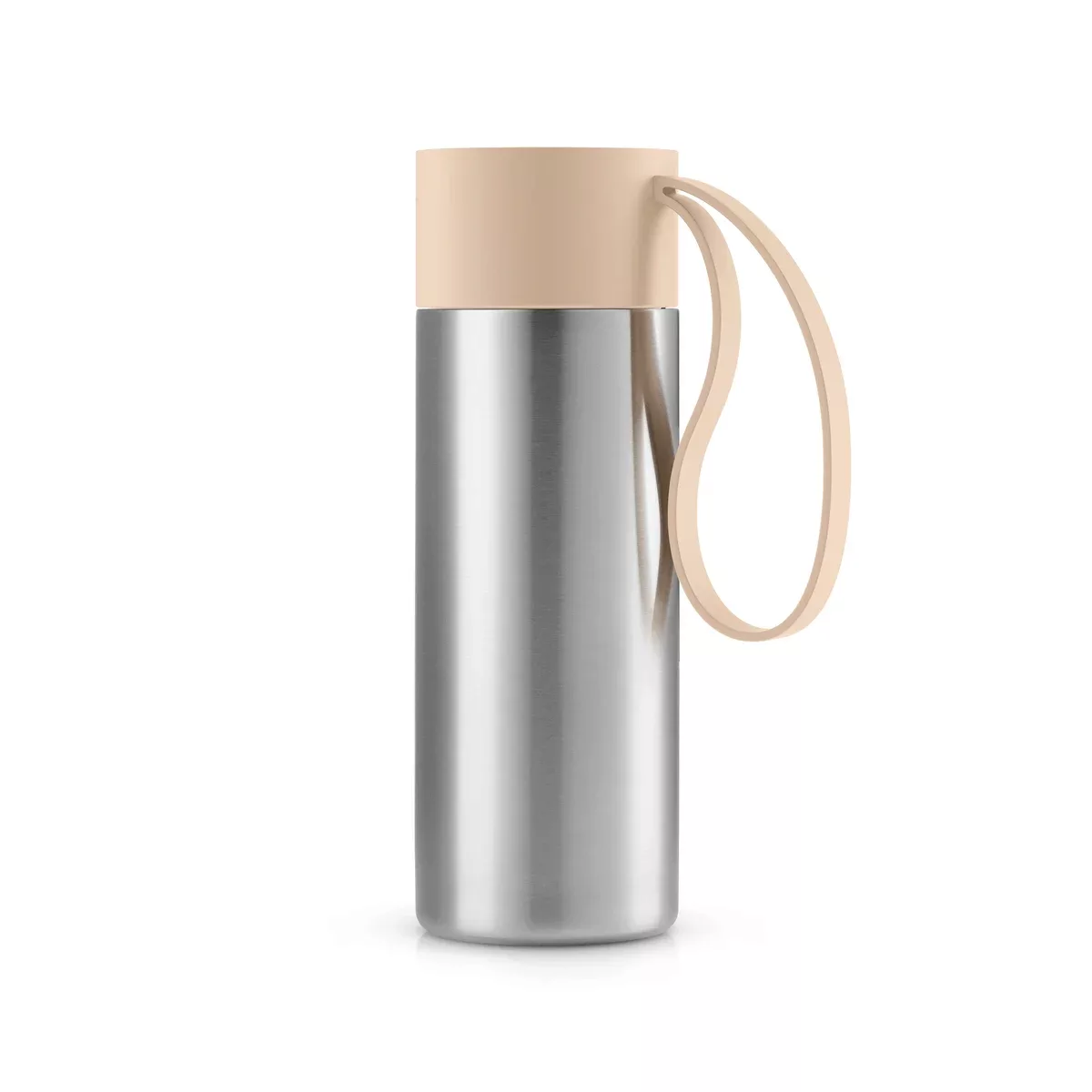 Eva Solo - To Go Cup Thermosflasche 350ml - sanftes beige/Edelstahl/H x Ø 2 günstig online kaufen