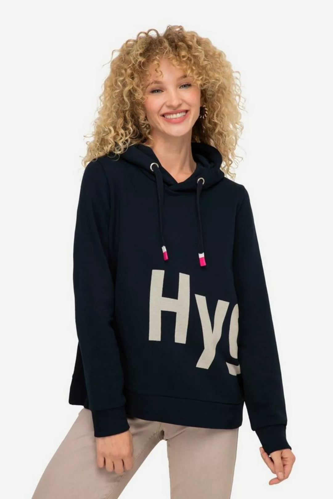 Laurasøn Sweatshirt Hoodie Wording Print Kapuze Langarm OEKO-TEX günstig online kaufen