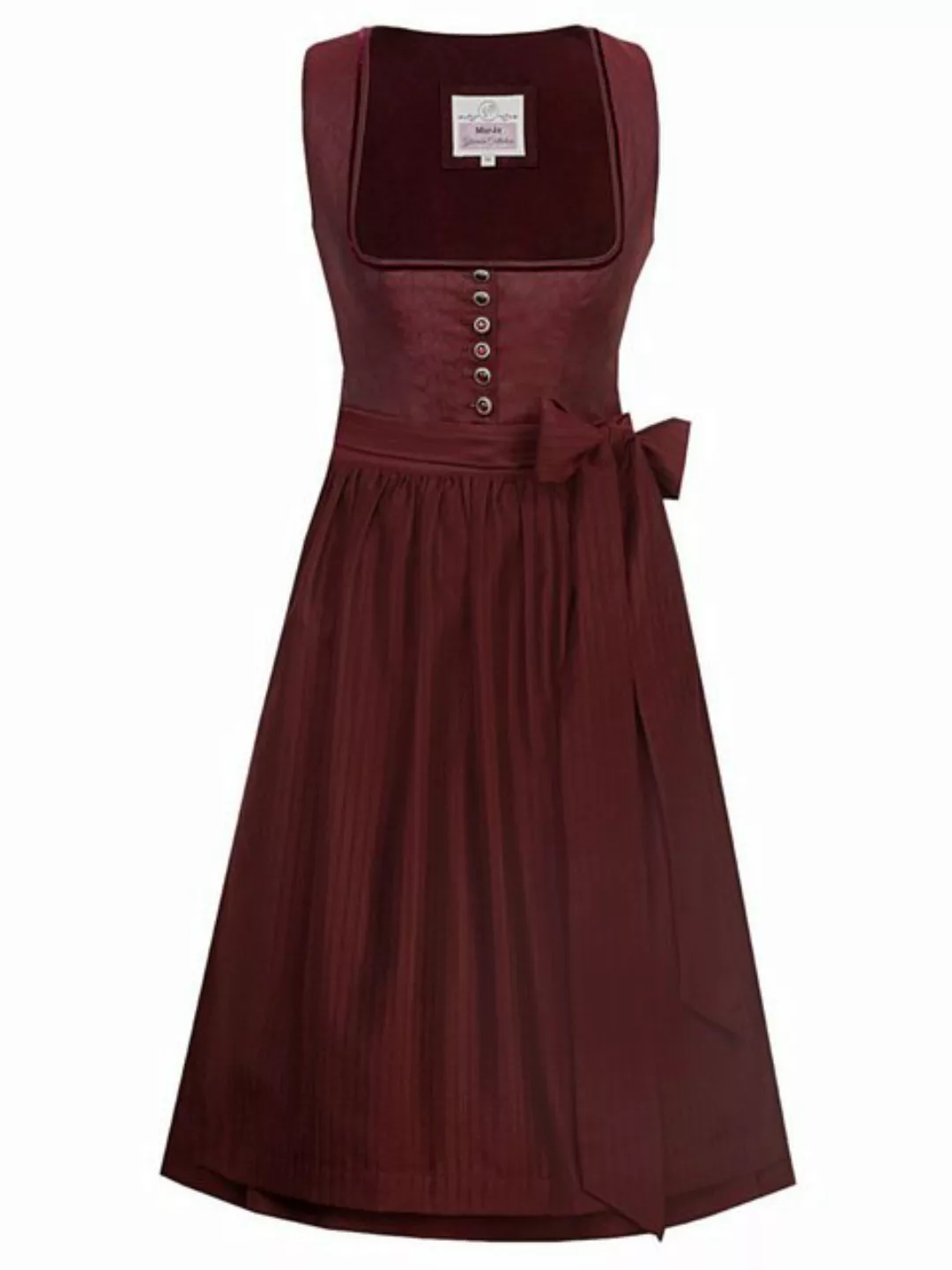 MarJo Trachtenkleid Midi Dirndl 2tlg. 68cm CELINA purpur günstig online kaufen