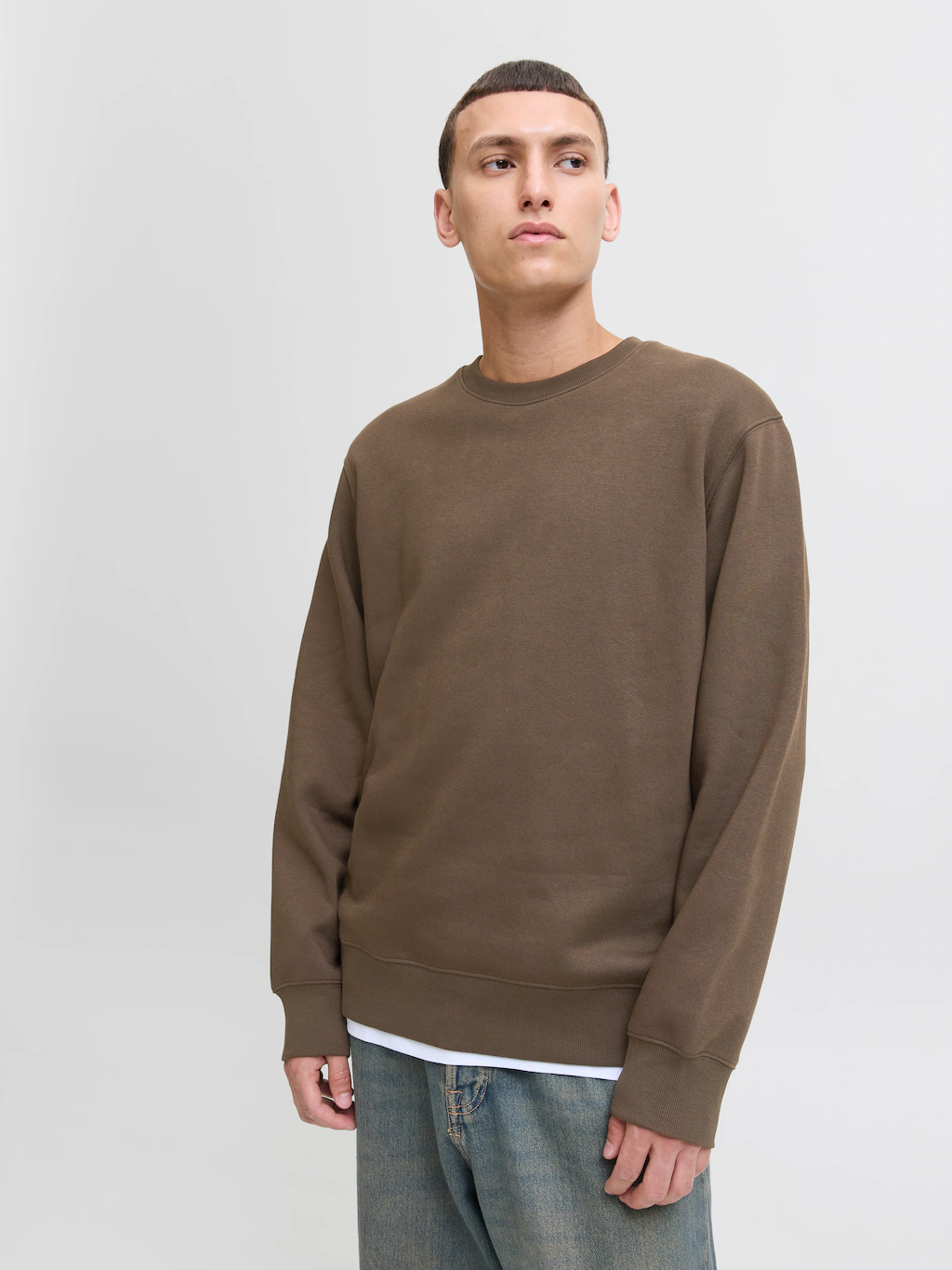 Jack & Jones Sweatshirt "JJESTAR BASIC SWEAT CREW NECK NOOS", mit Rundhalsa günstig online kaufen