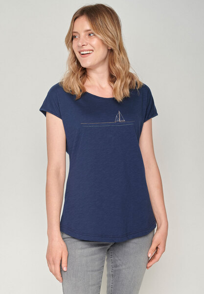 Nature Sailor Ship - T-shirt Für Damen günstig online kaufen