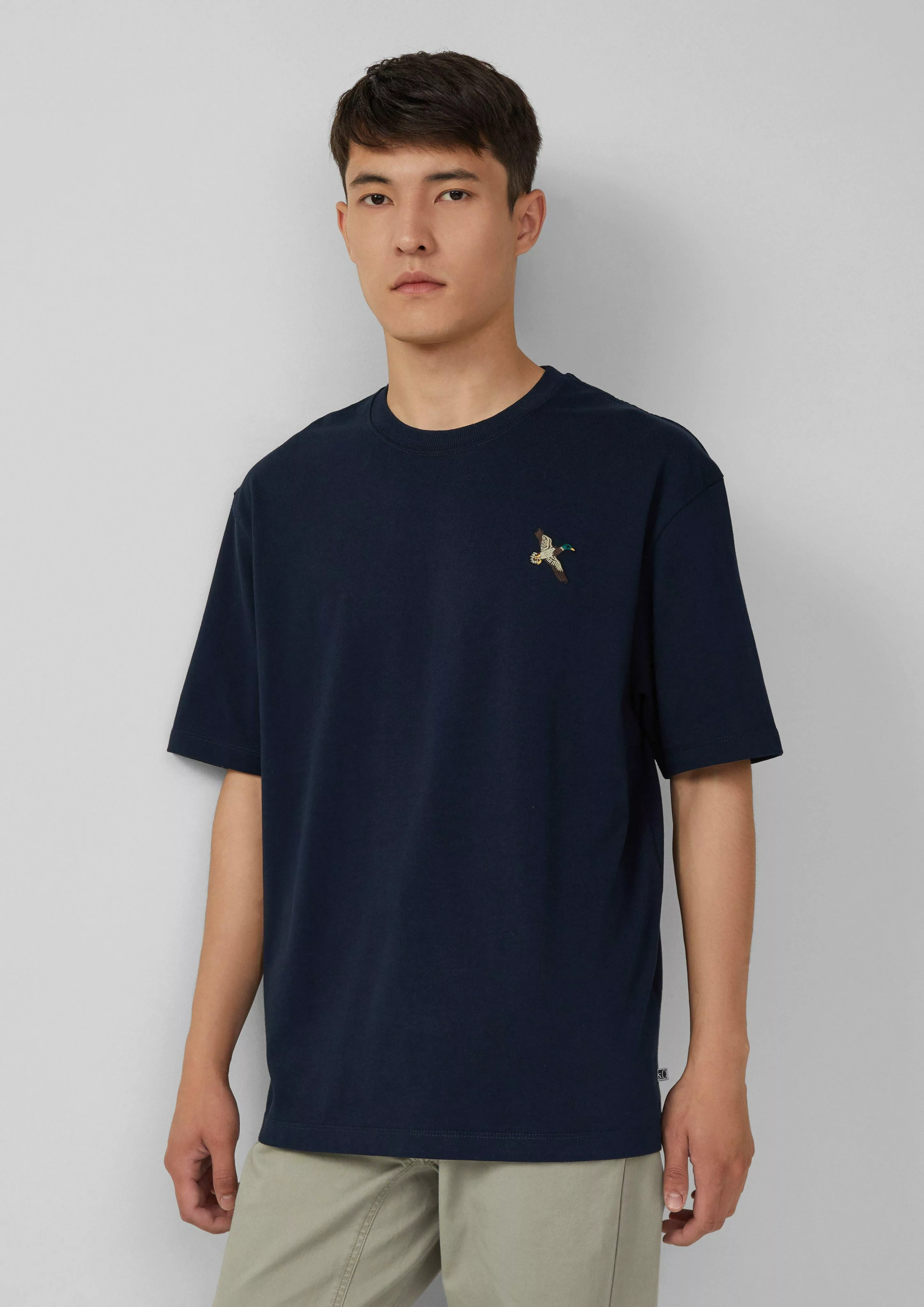 s.Oliver Kurzarmshirt Heavy Jersey T-Shirt im günstig online kaufen