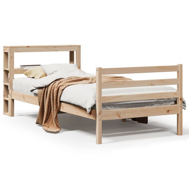 vidaXL Bett, Massivholzbett ohne Matratze 90x200 Kiefernholz günstig online kaufen