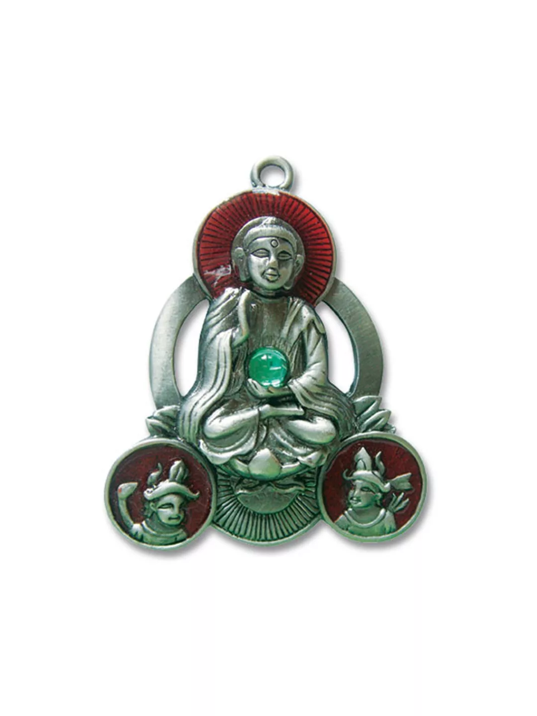 Adelia´s Amulett "Amulett Anhänger Briar Dharma Charms Heilige Triade", Hei günstig online kaufen
