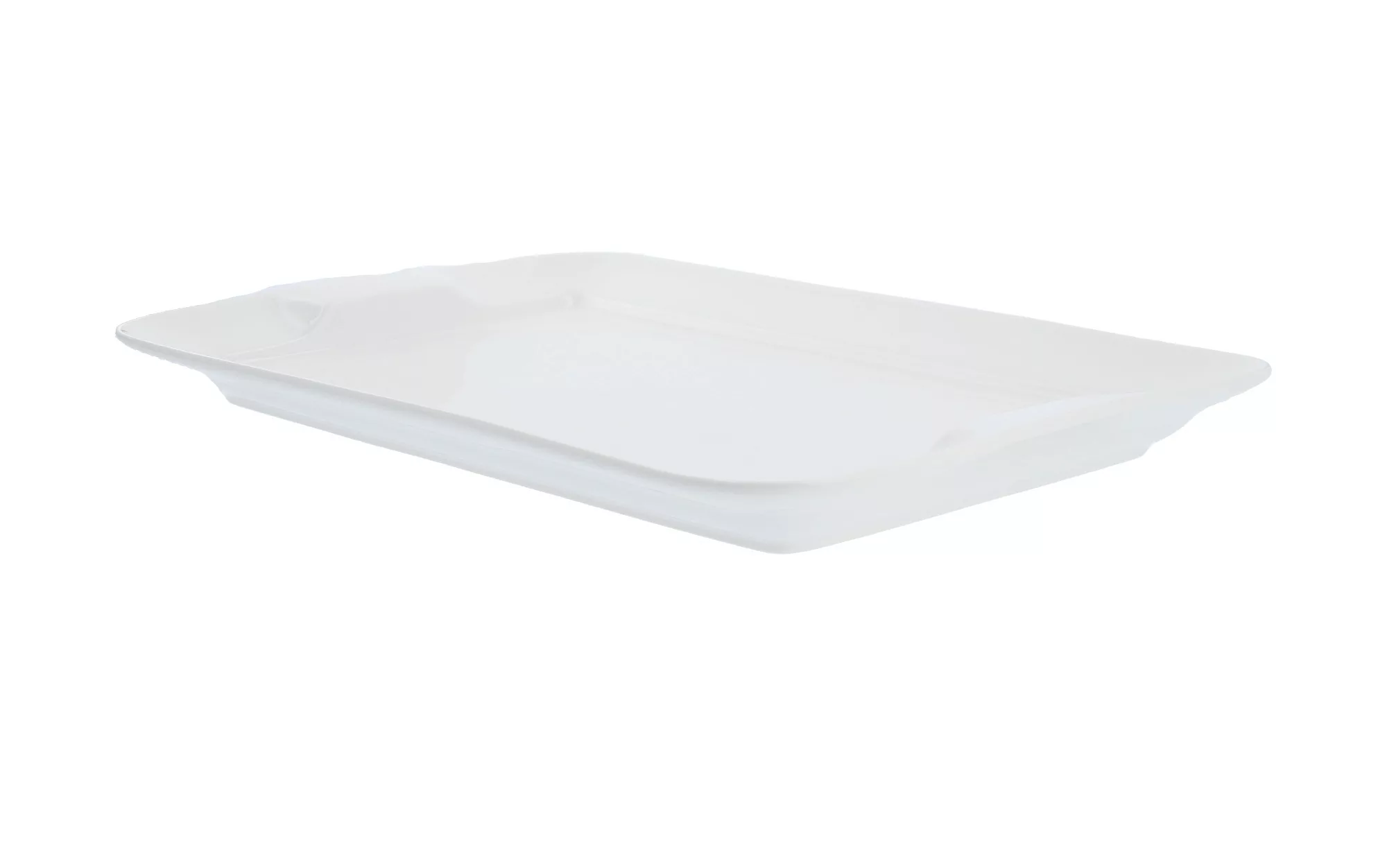 KHG Servierplatte - weiß - Porzellan - 24,4 cm - 3,8 cm - Sconto günstig online kaufen