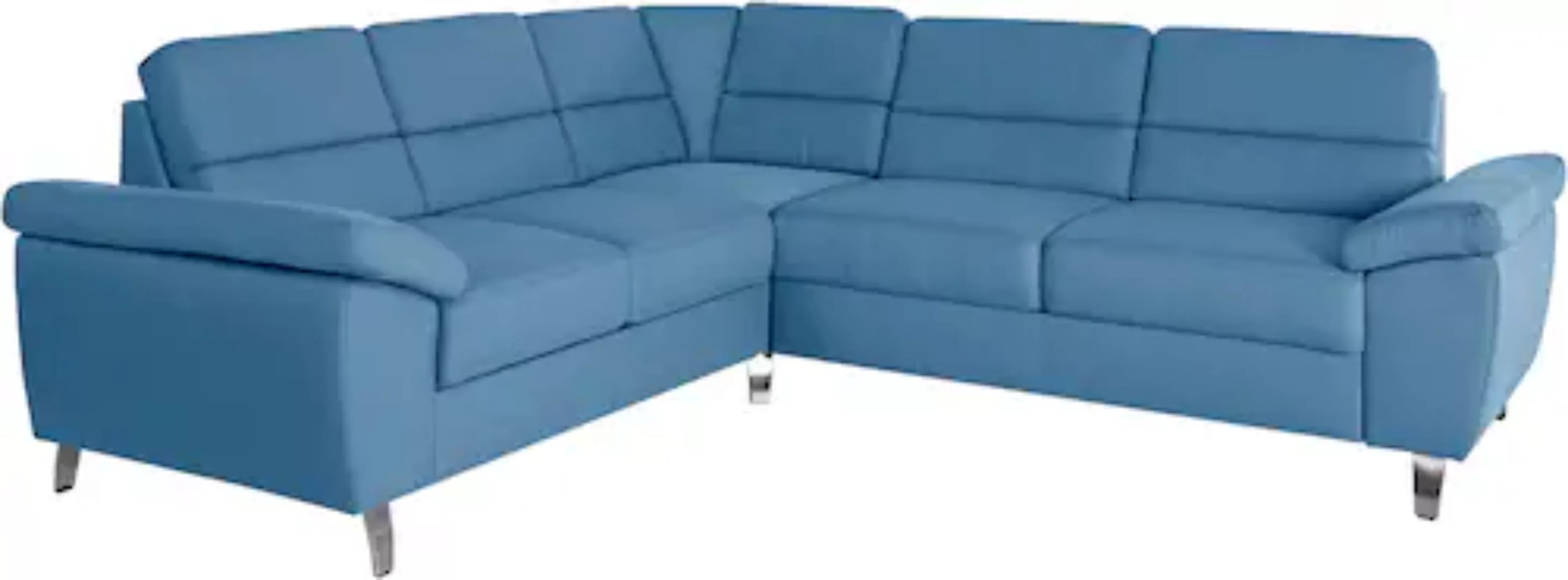 sit&more Ecksofa "Sorano L-Form", wahlweise mit Bettfunktion und Bettkasten günstig online kaufen