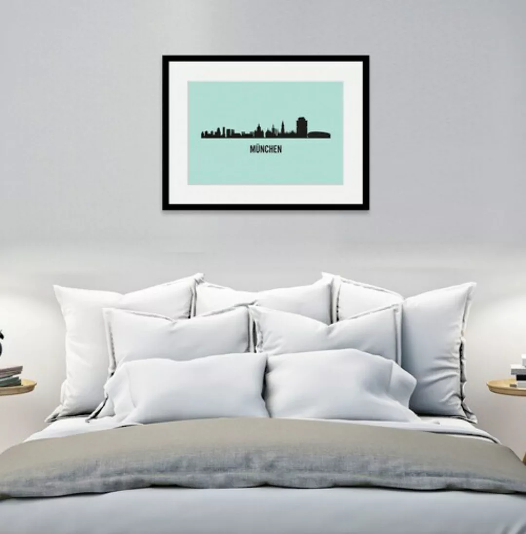 queence Bild »München Skyline«, Städte, (1 St.) günstig online kaufen