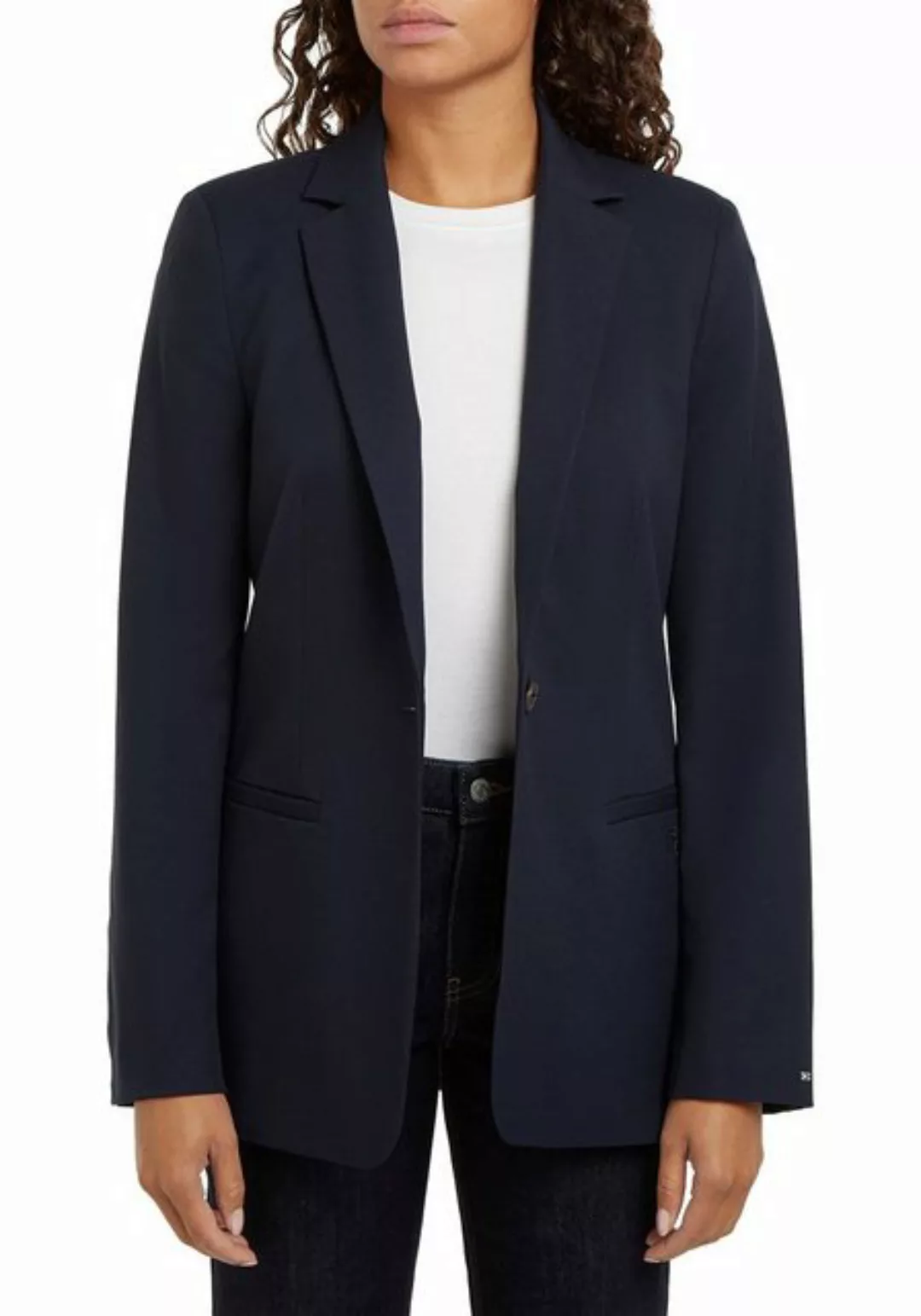 Tommy Hilfiger Longblazer "SMD CORE REGULAR SB BLAZER", mit Logostickerei günstig online kaufen