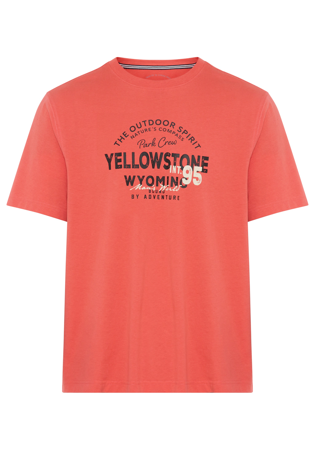 Mans World Rundhalsshirt "Neue Kollektion", mit Print günstig online kaufen