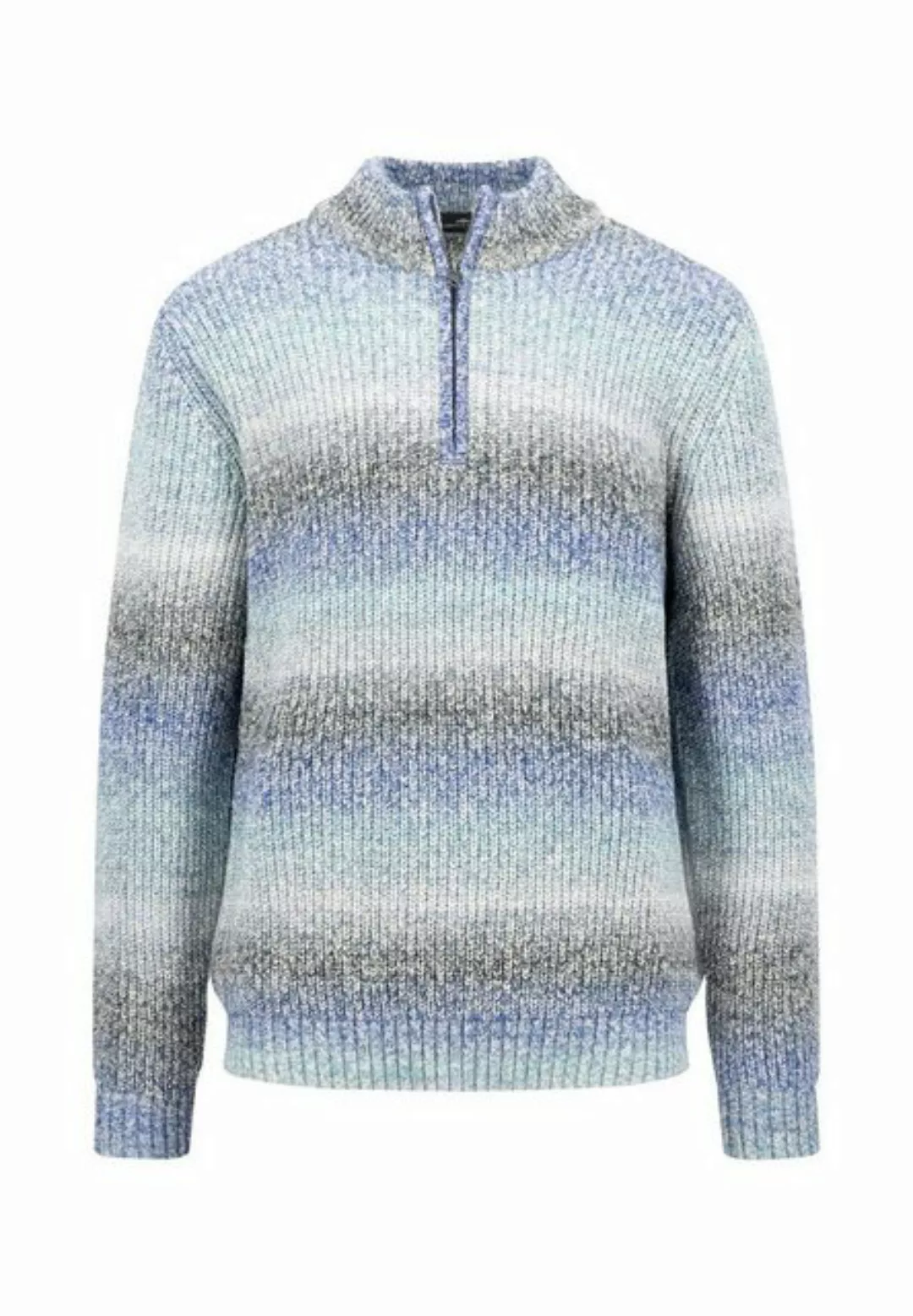 FYNCH-HATTON Sweatshirt Zip Troyer, effect yarn günstig online kaufen