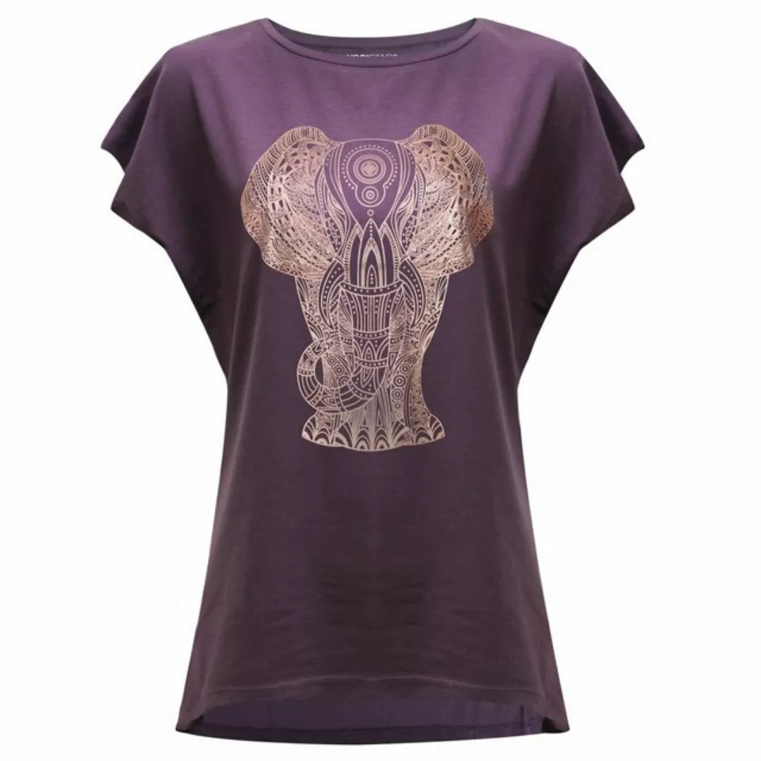 Yogistar Yoga & Relax Shirt Yoga T-Shirt Batwing Elephant (1-tlg) Himmlisch günstig online kaufen