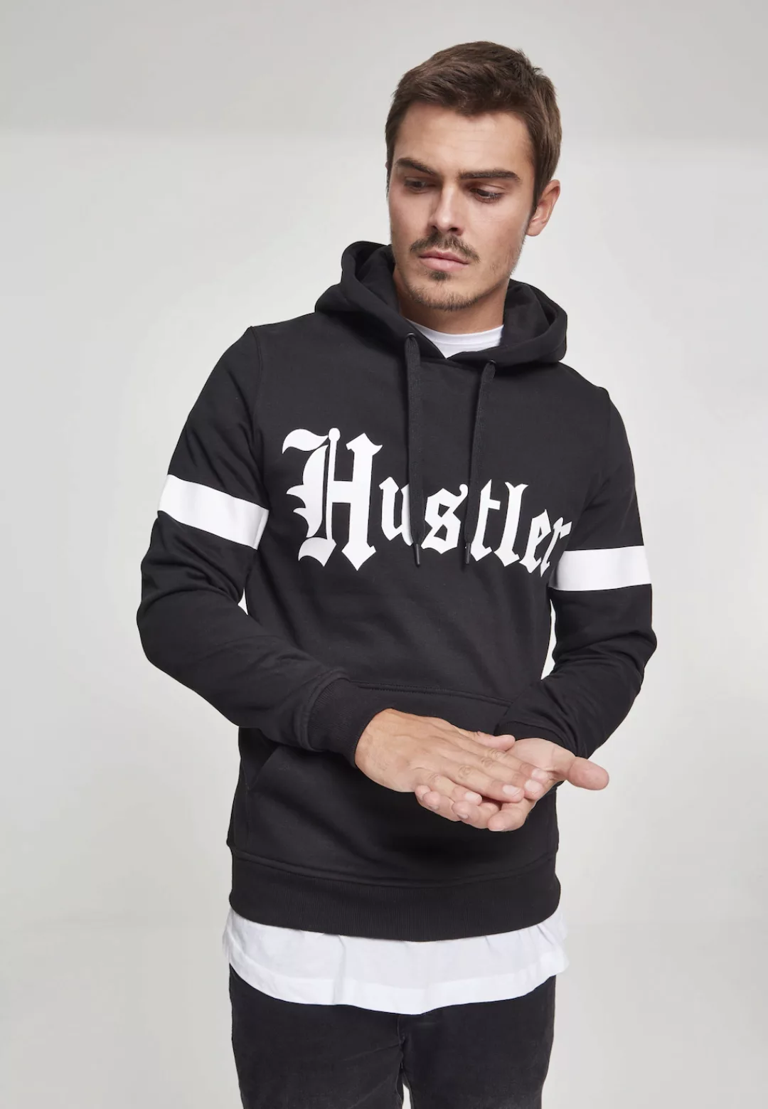 Merchcode Sweatshirt "Merchcode Herren Hustler Stripe Hoody" günstig online kaufen