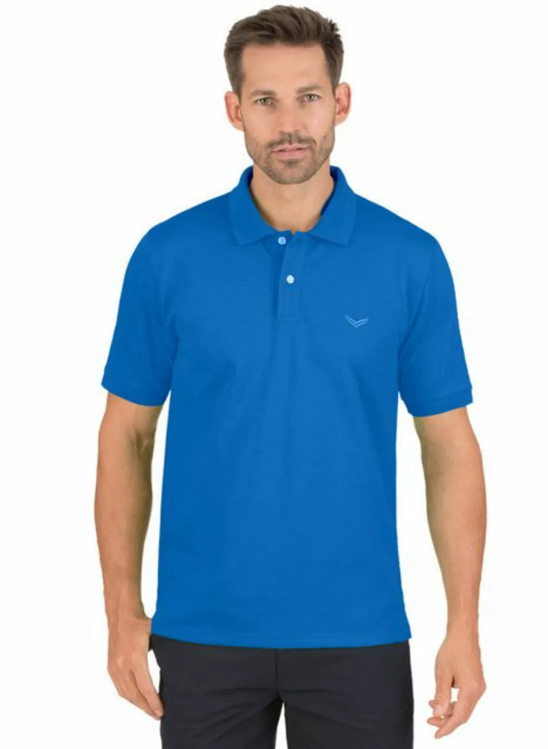 Trigema Poloshirt TRIGEMA Poloshirt DELUXE Piqué (1-tlg) günstig online kaufen