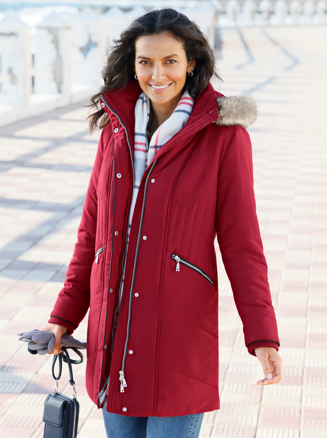 Casual Looks Steppjacke, mit Kapuze günstig online kaufen