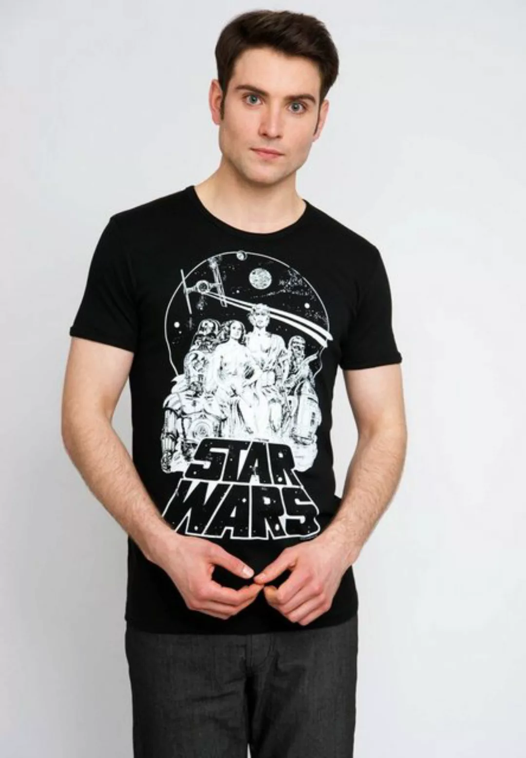 LOGOSHIRT T-Shirt Star Wars-Helden mit lizenzierten Originaldesigns günstig online kaufen