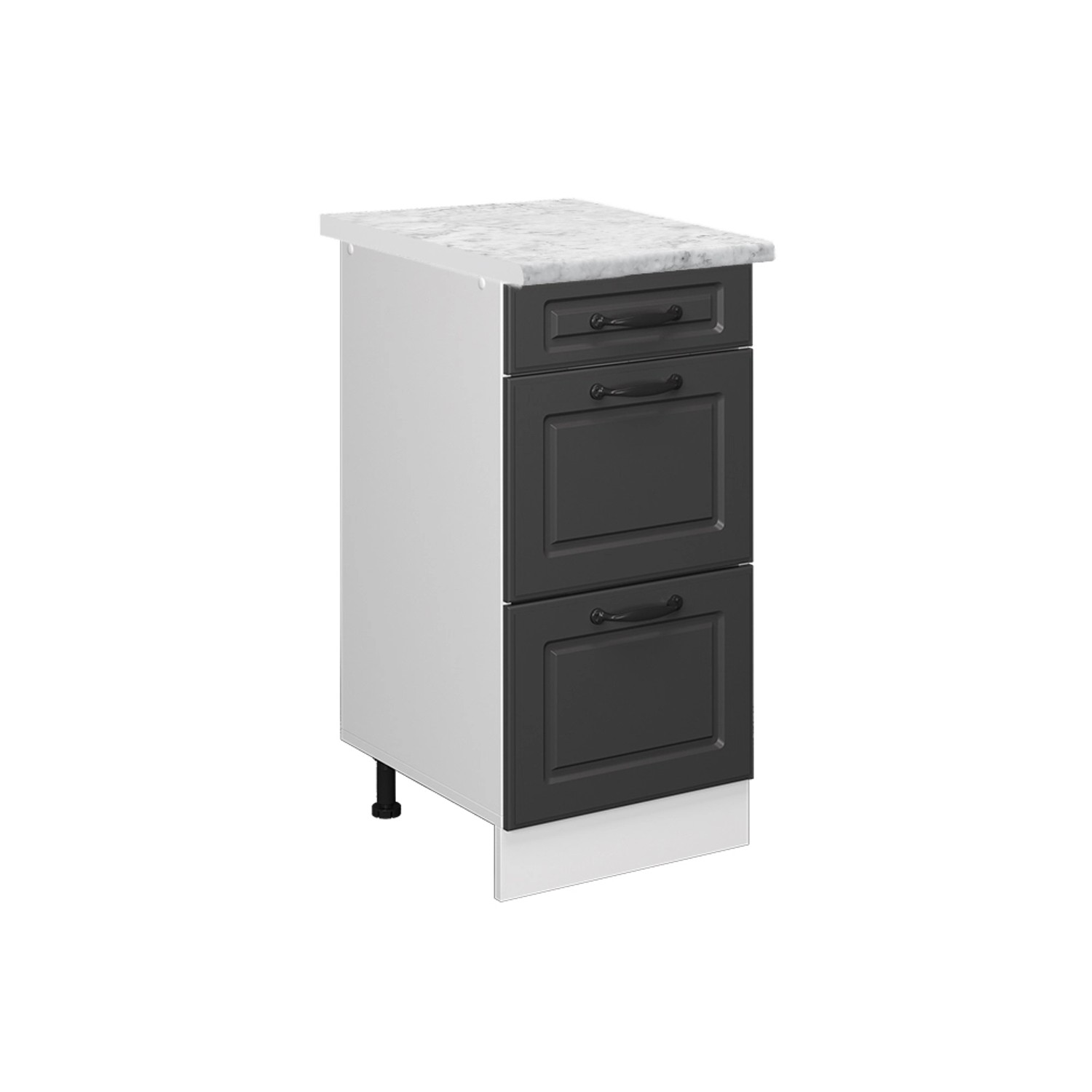 Vicco Unterschrank R-Line, Weiß Landhaus/Weiß, 40 günstig online kaufen