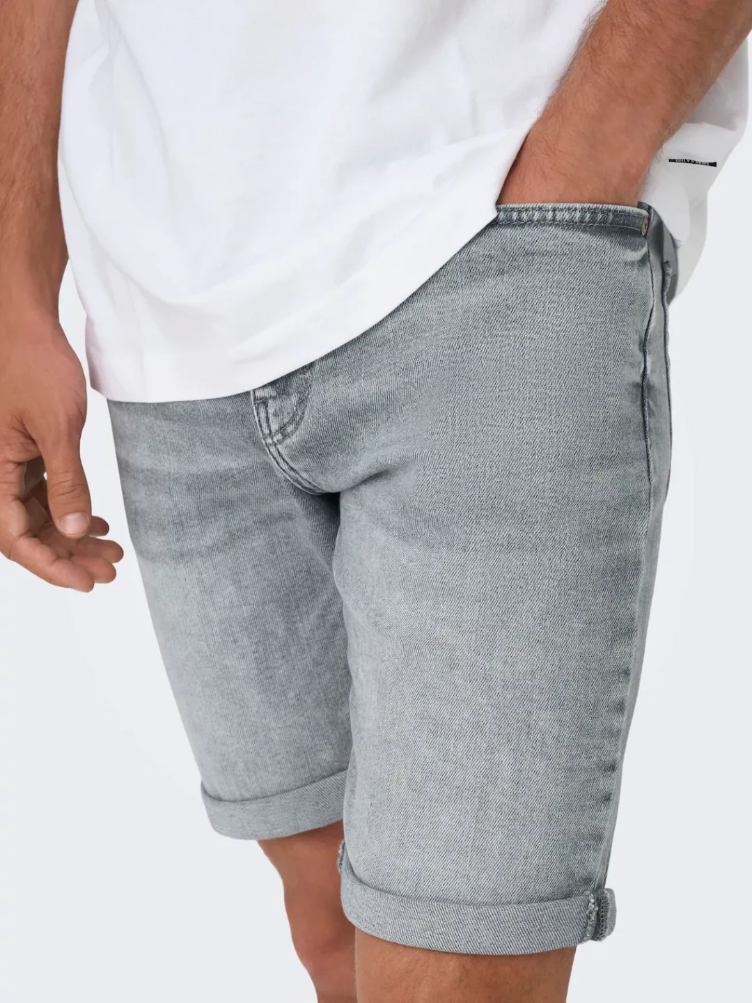 ONLY & SONS Shorts "ONSPLY MBD 8772 TAI DNM SHORTS NOOS" günstig online kaufen