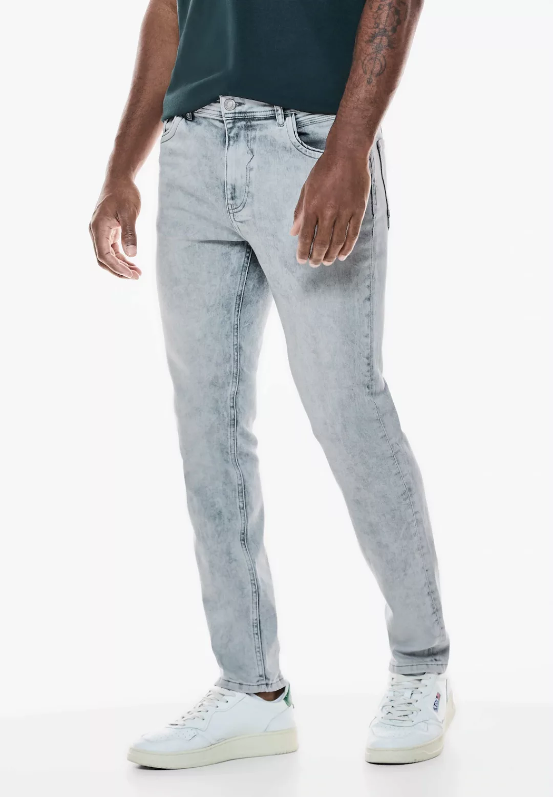 STREET ONE MEN Regular-fit-Jeans 5-Pocket-Style günstig online kaufen