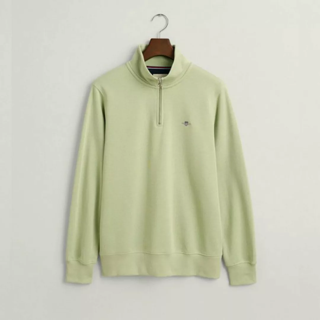 Gant Troyer 2008005 Herren Troyer Shield Sweatshirt mit halblangem Reißvers günstig online kaufen