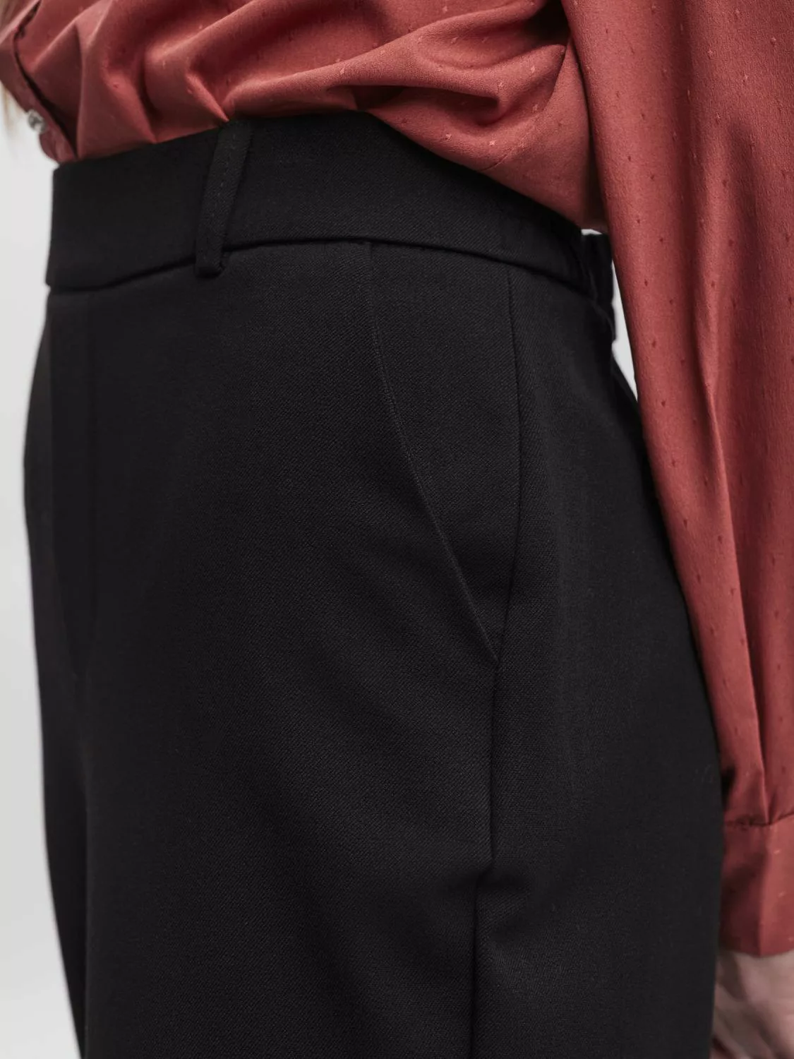 Vero Moda Anzughose "VMMAYA MR STRAIGHT SOLID PANT" günstig online kaufen