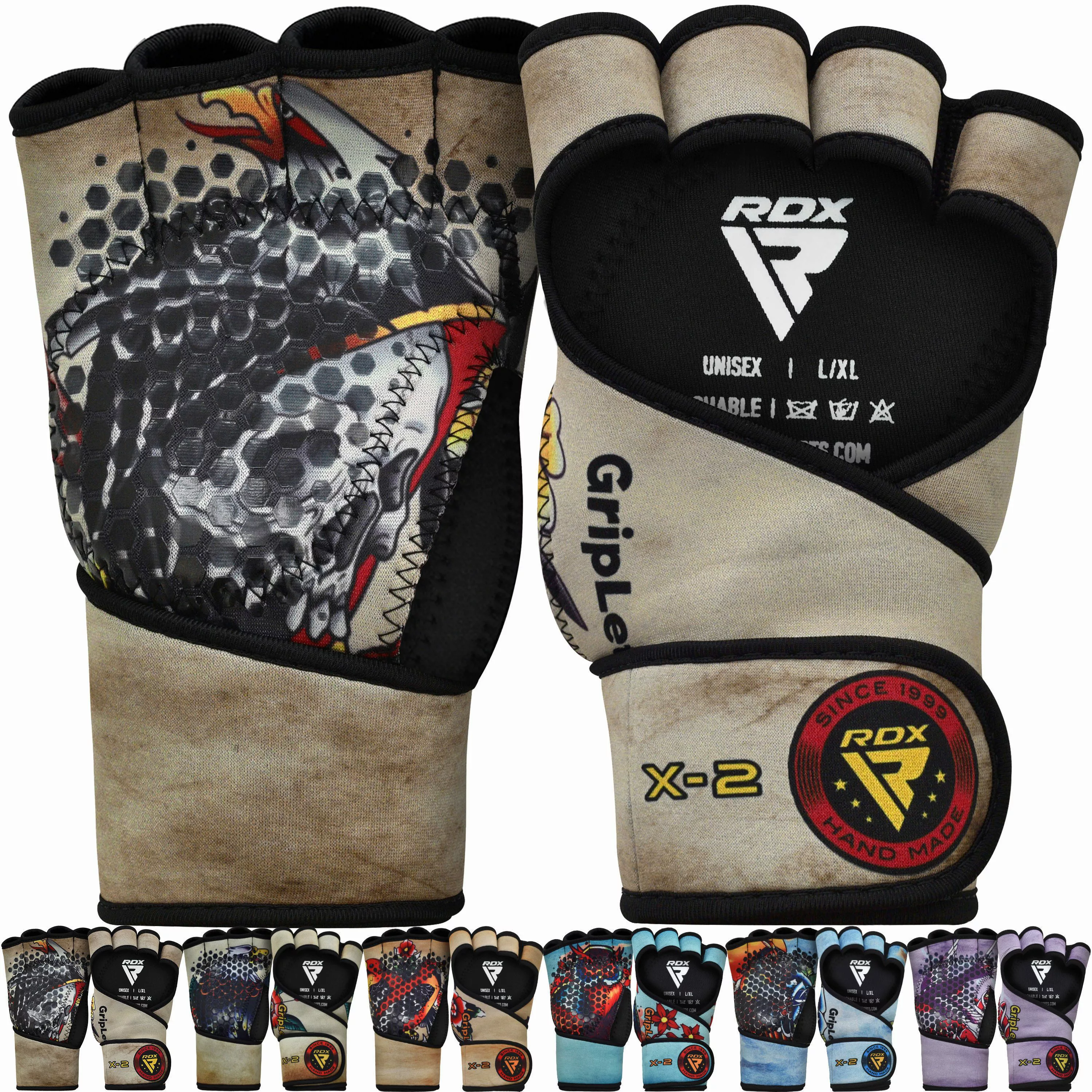 RDX Sports Trainingshandschuhe RDX Gewichthebergriffe günstig online kaufen