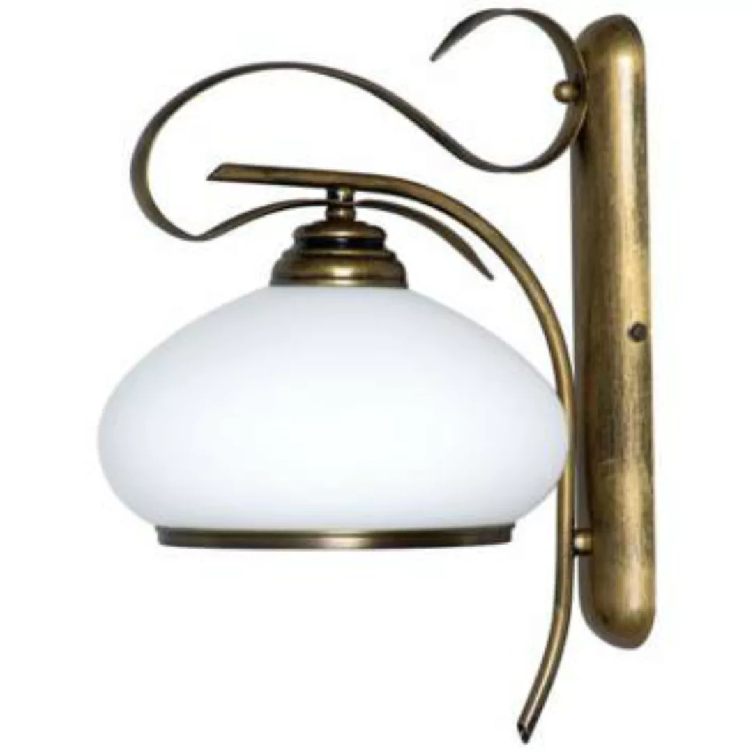 Wandlampe Glas Metall Jugendstil Antike Lampe günstig online kaufen