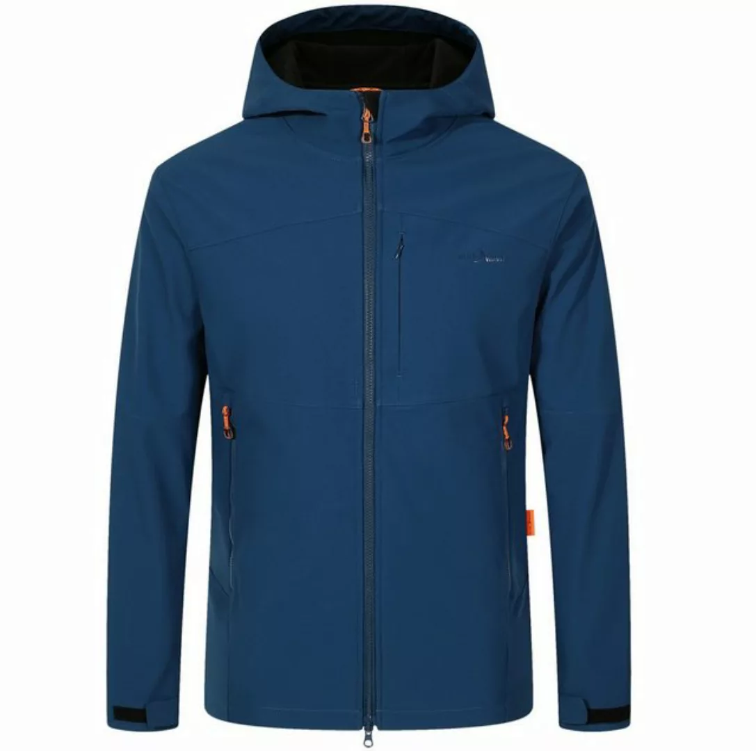 RennerXXL Funktionsjacke Blue Wave Mads Softshelljacke Herren für Übergang günstig online kaufen