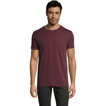 Sols  T-Shirt Camiseta IMPERIAL FIT color Oxblood-100% algodón semi-peinado günstig online kaufen