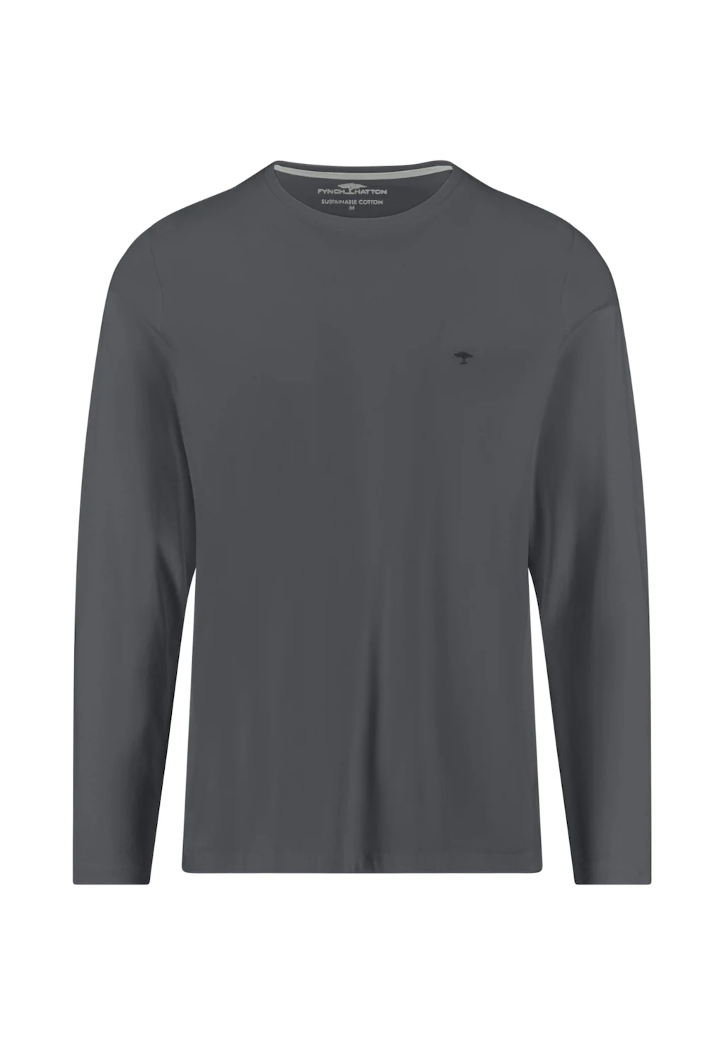 FYNCH-HATTON Langarmshirt, mit Logo Stickerei günstig online kaufen