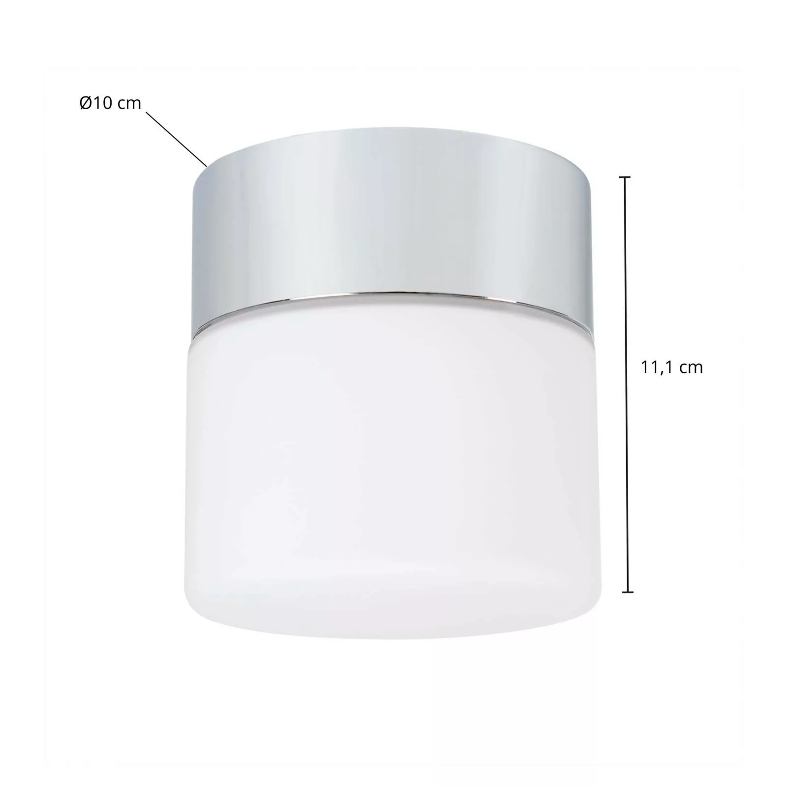 Arcchio Timaris LED-Bad-Deckenlampe, chrom, IP44 günstig online kaufen