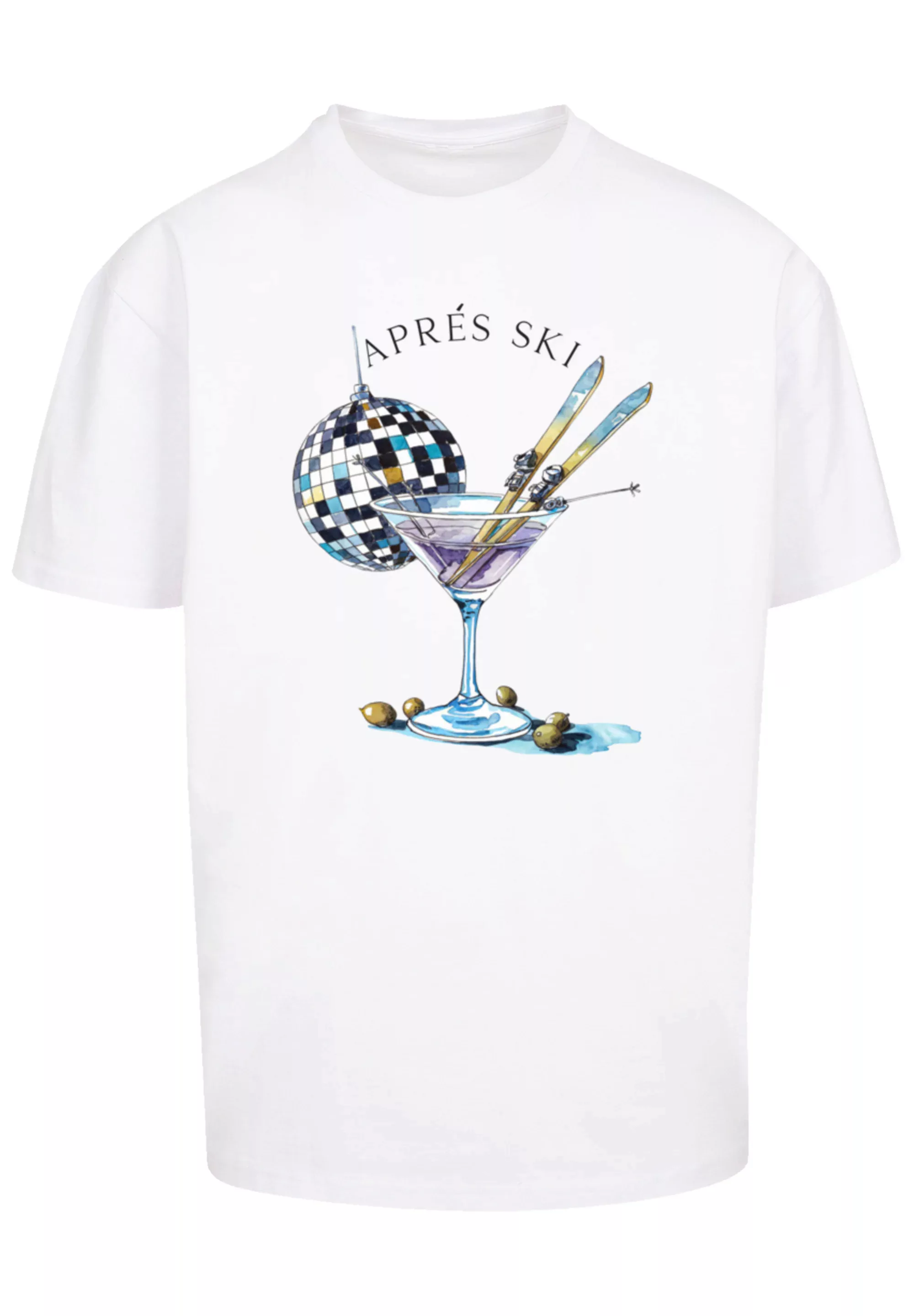 F4NT4STIC T-Shirt "Après Ski Martini Winter Sport", Premium Qualität günstig online kaufen