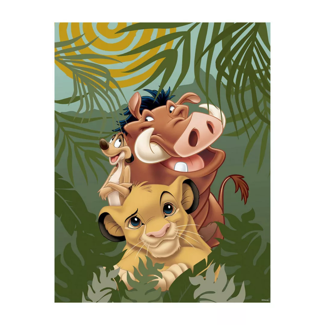 Komar Wandbild Lion King Carefree günstig online kaufen