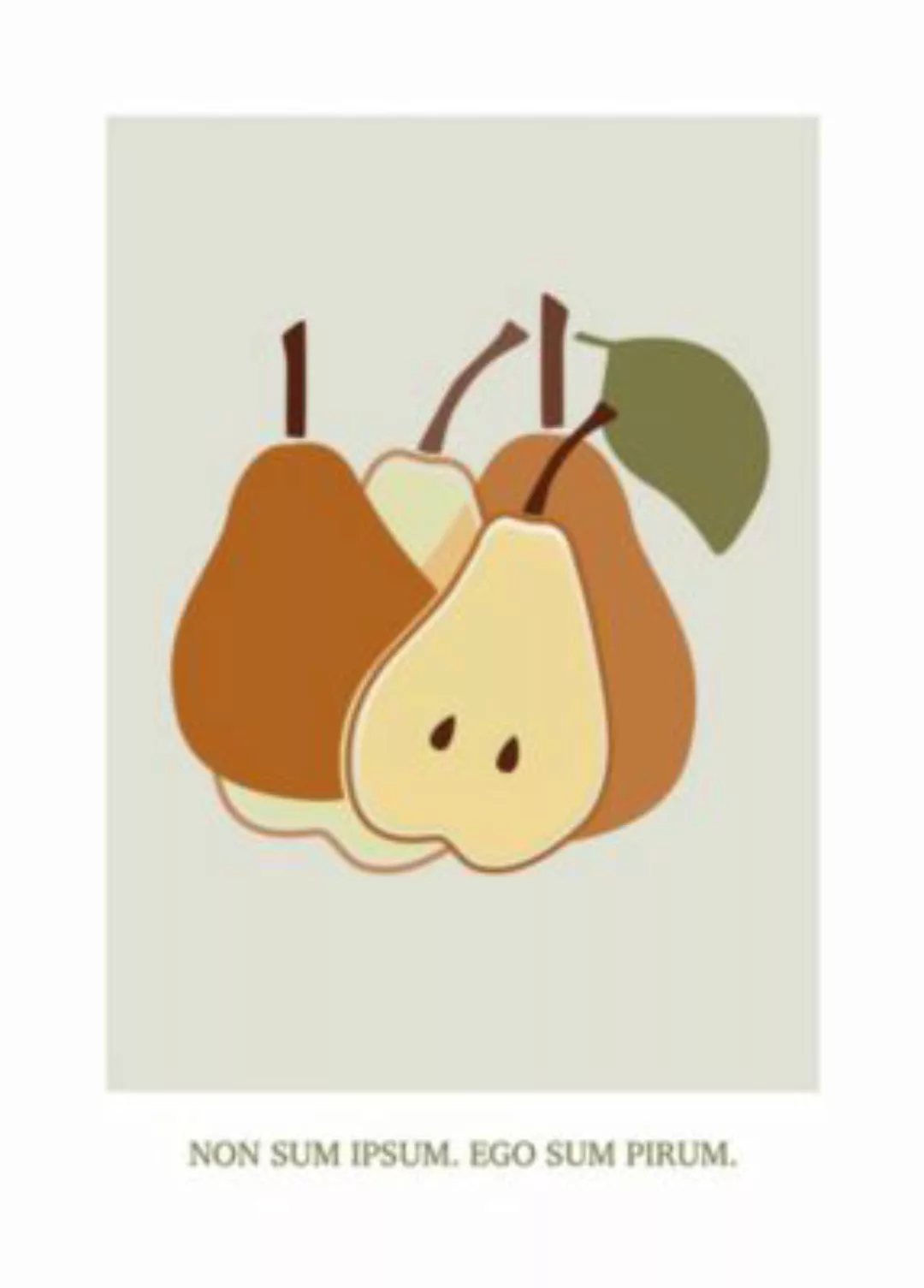 Komar Wandbild »Cultivated Pears«, (1 St.), Deutsches Premium-Poster Fotopa günstig online kaufen
