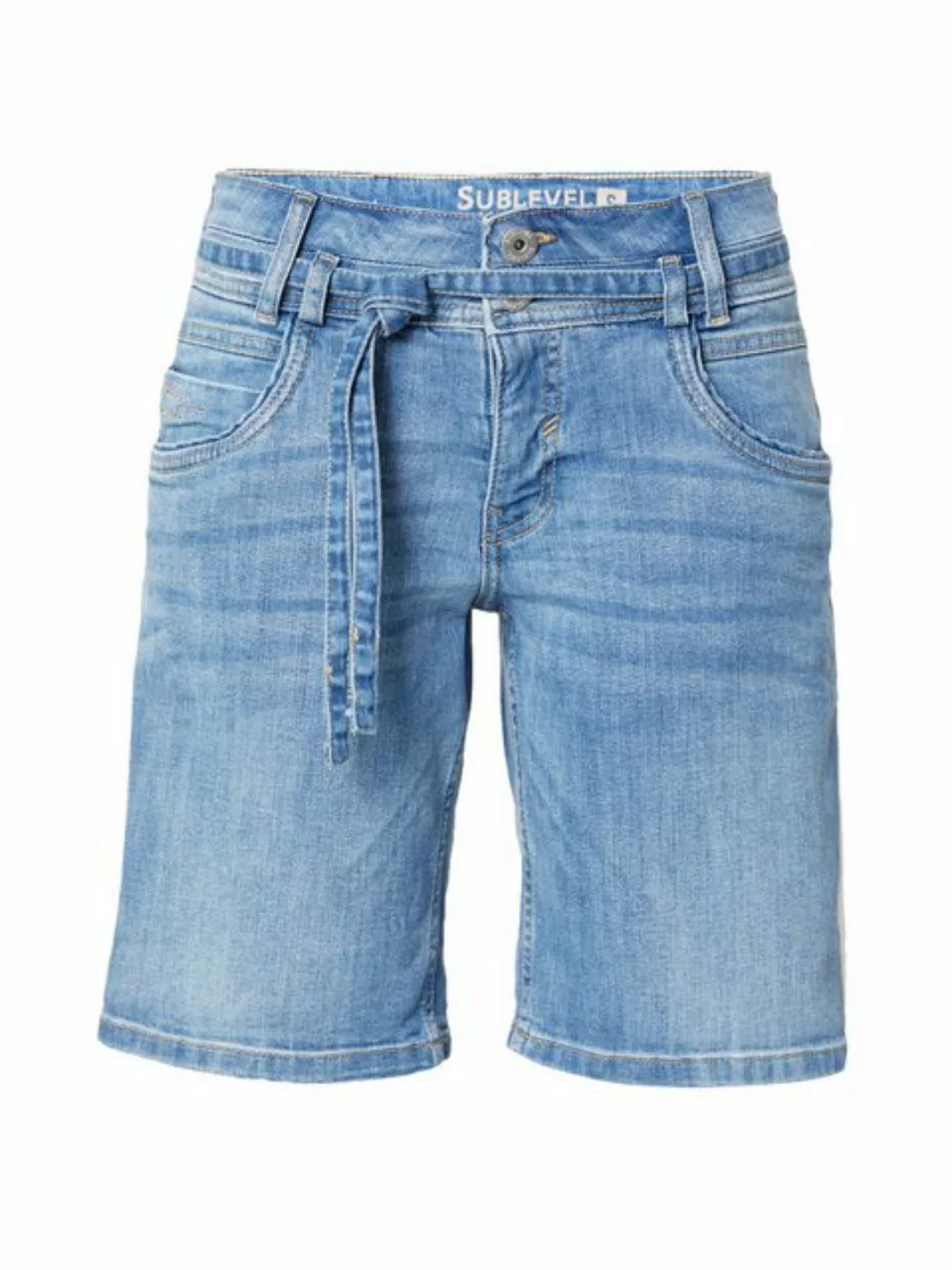 SUBLEVEL Jeansshorts DOB (1-tlg) Plain/ohne Details günstig online kaufen