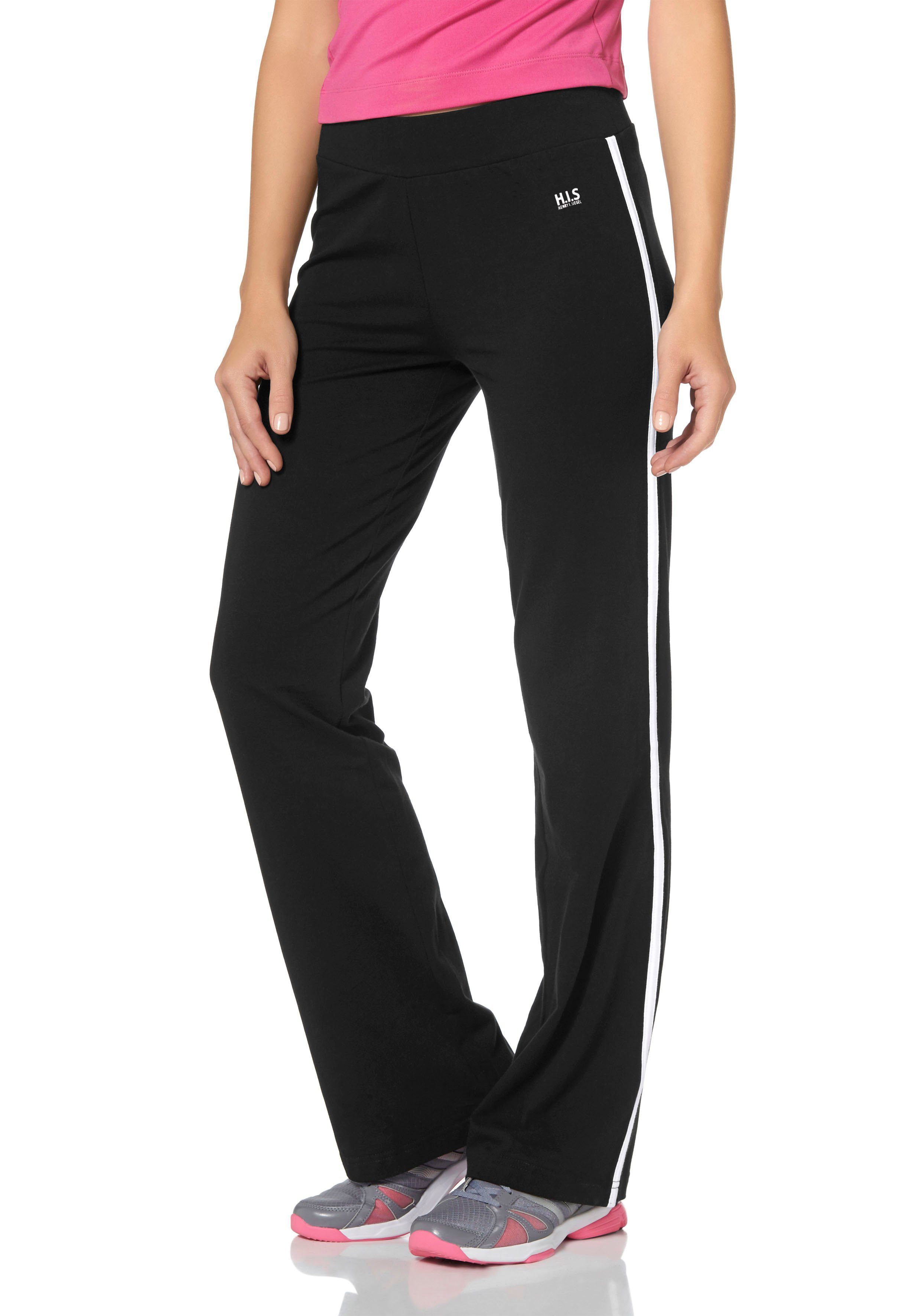 H.I.S Leggings mit einseitig aufgesetztem Band günstig online kaufen