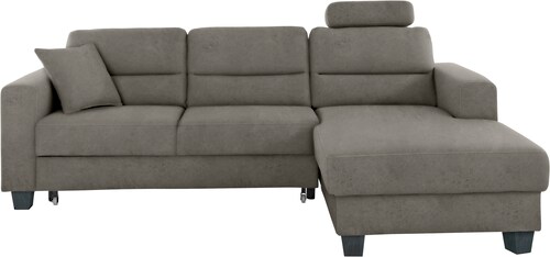 TRENDMANUFAKTUR Ecksofa "Chamber, zeitlos und modern, hoher Sitzkomfort, L- günstig online kaufen