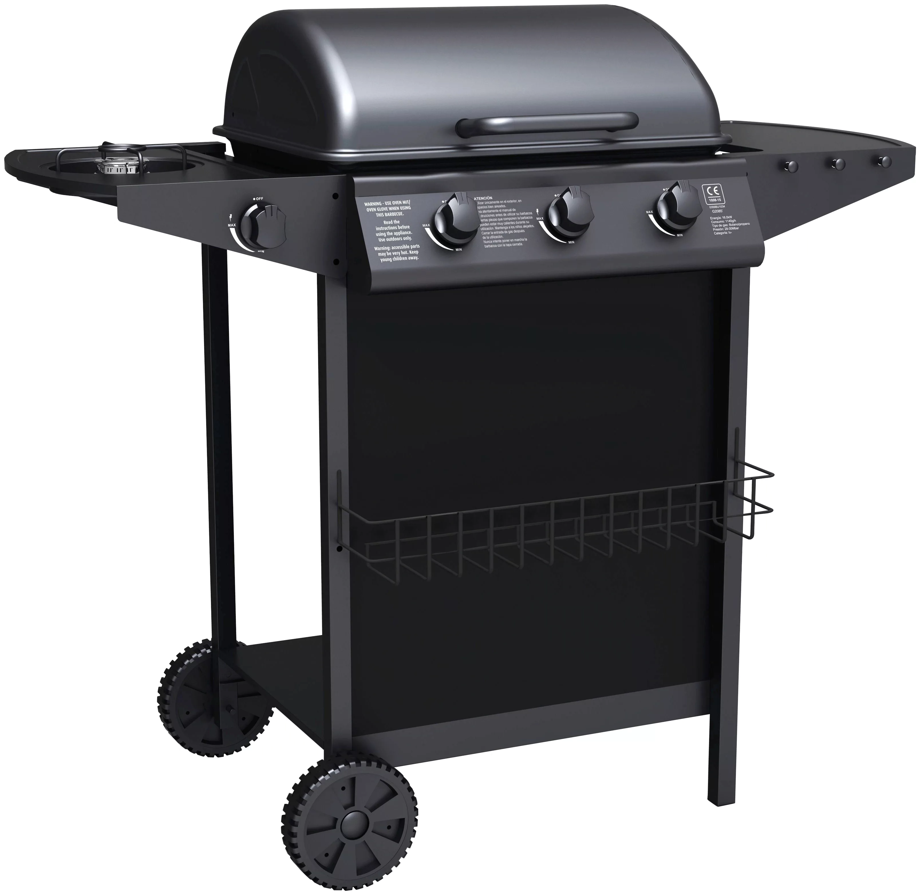 Tepro Gasgrill "Hampton", BxTxH: 104x55x98 cm günstig online kaufen